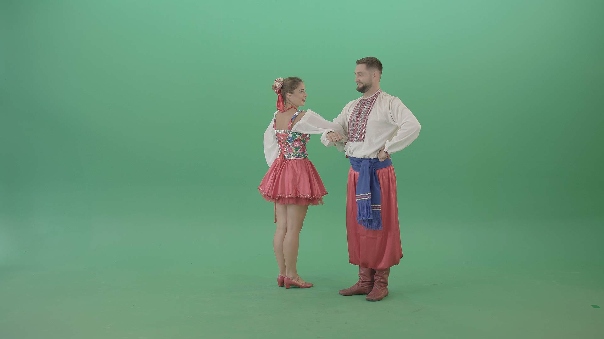 ukraine national dance green screen