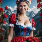 Dirndl Party - AI Images Stock Photos Collection