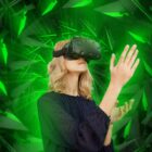 VR People Stock photos green screen