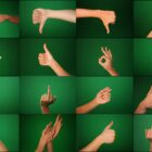 Hand Signs stock photo collection